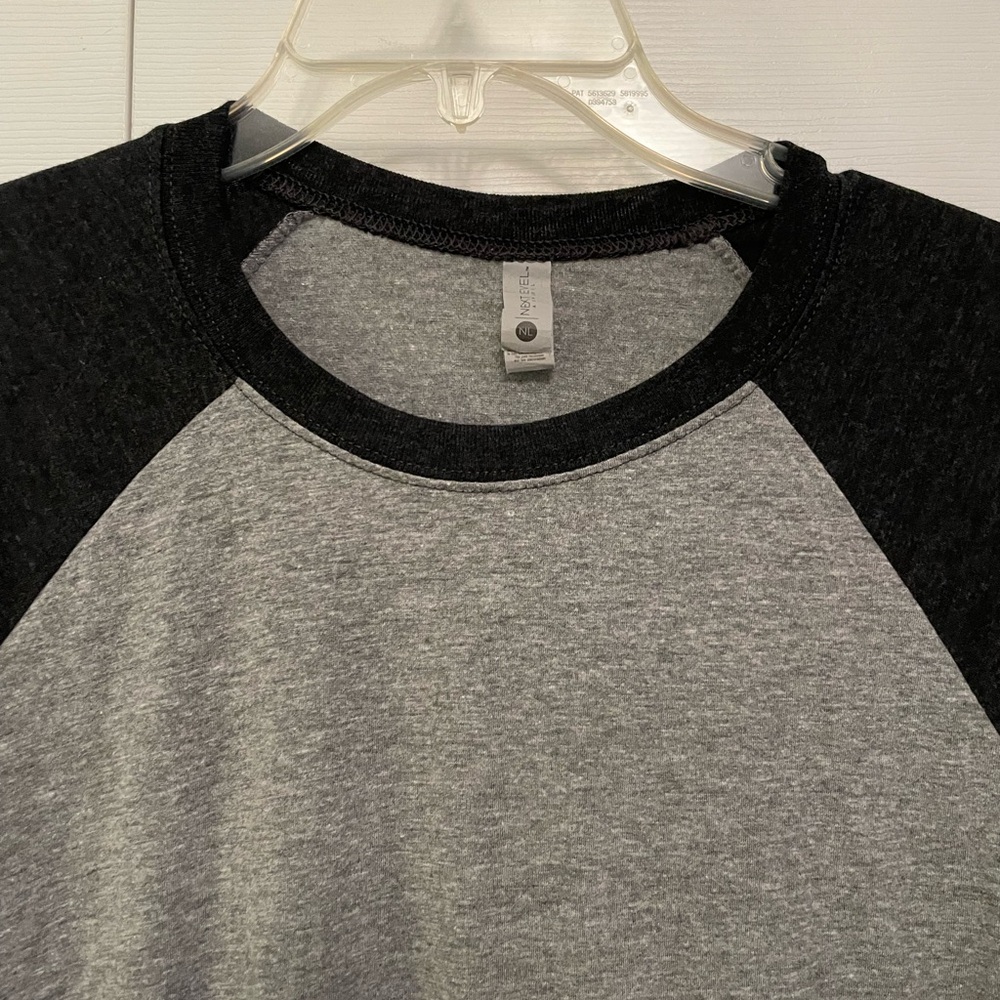 Next Level Apparel Raglan Baseball Tee Medium Great Condition - Picture 2 of 11